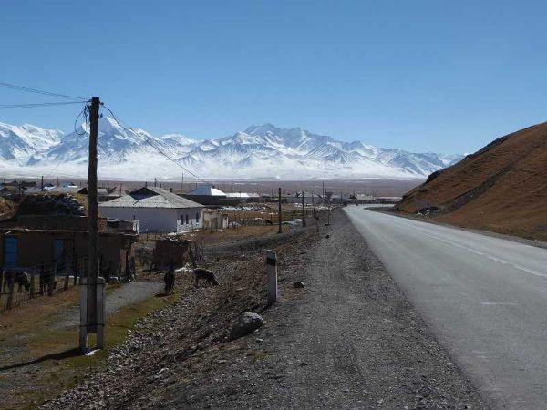 El Tien Shan desde Sary Tash